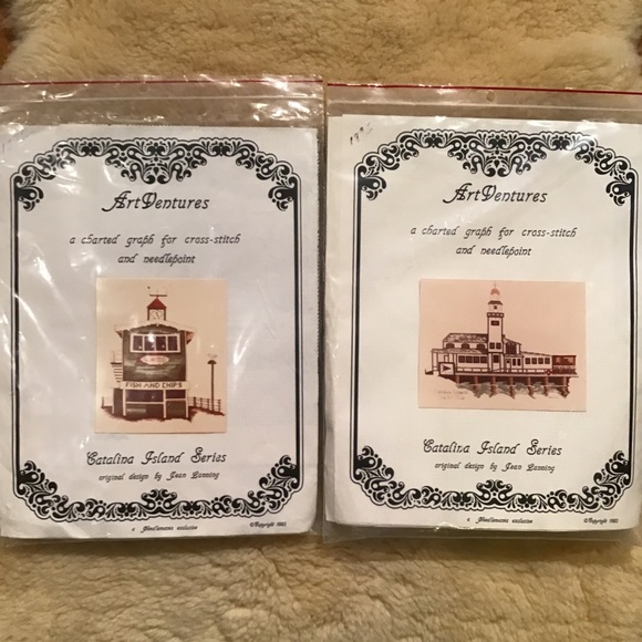 Art Ventures Office Vintage Art Ventures Catalina Island Series Set